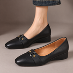 Dahlia | Mocassins compensés à boucle