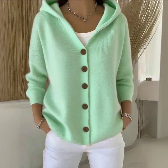 Rosalie | Cardigan à capuche