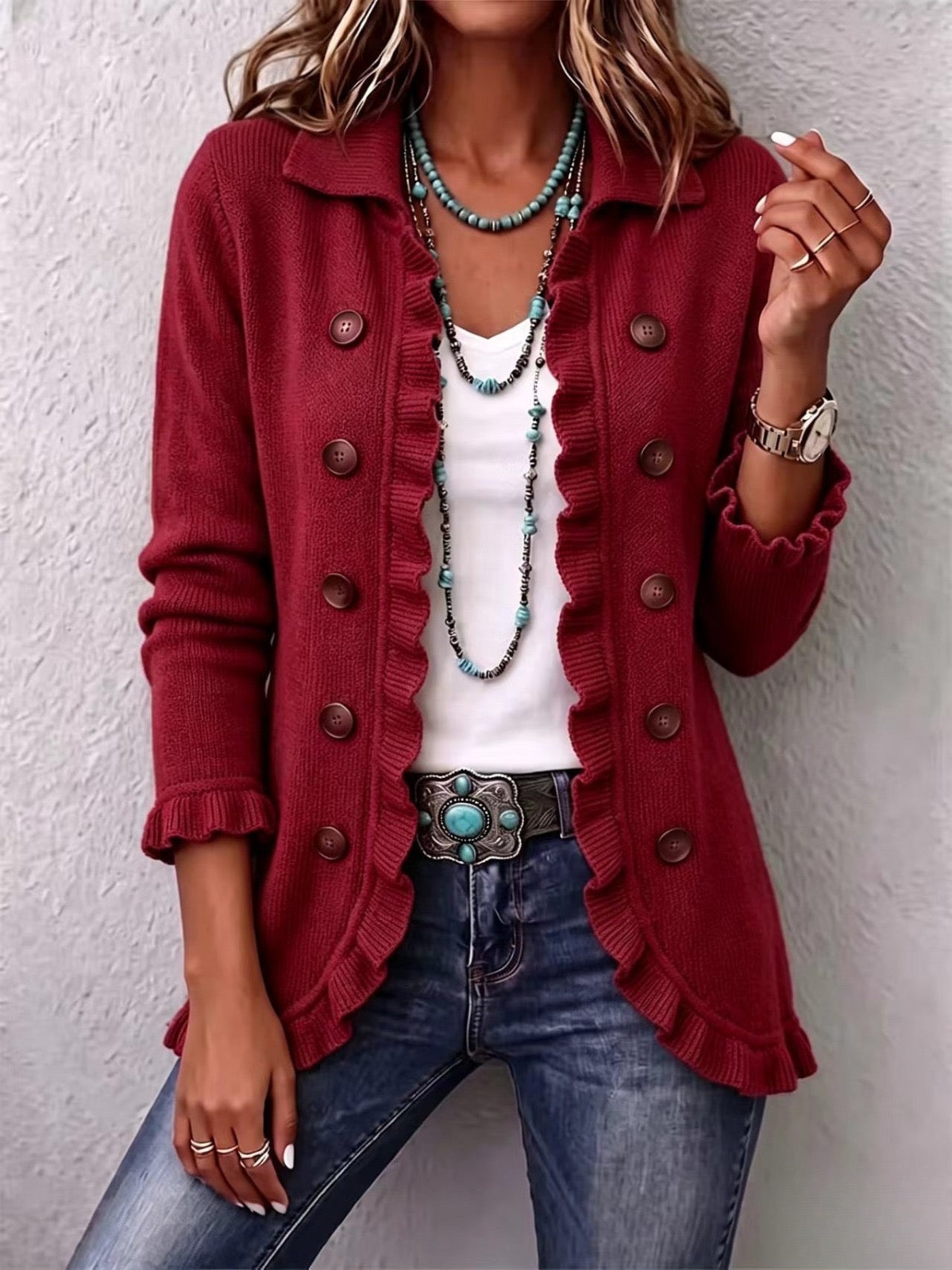Doriane | Veste en maille