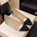 Danaé | Ballerines pointues bicolores