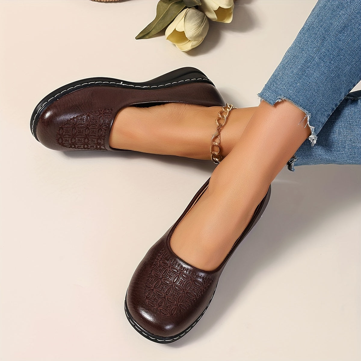 Cosette | Slip-ons confortables à motifs