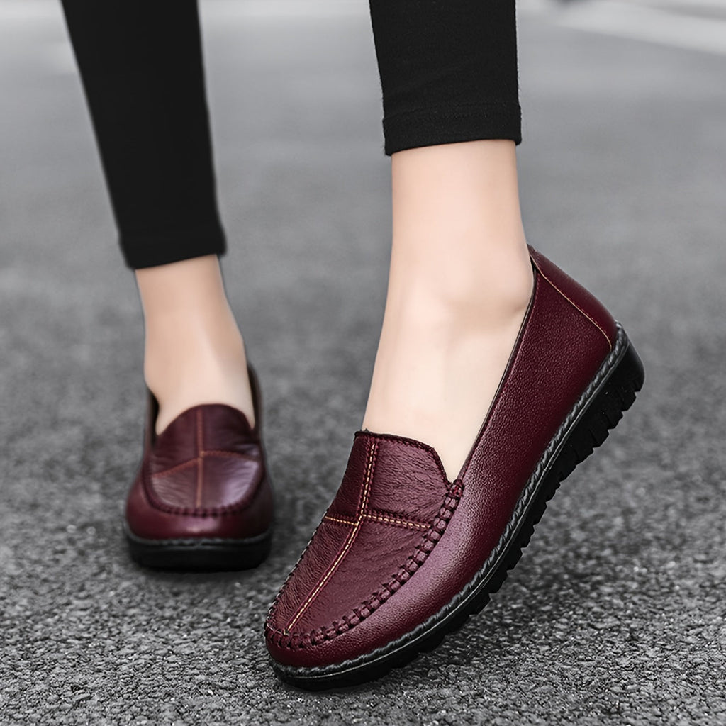 Estelle | Mocassins confort surpiqués
