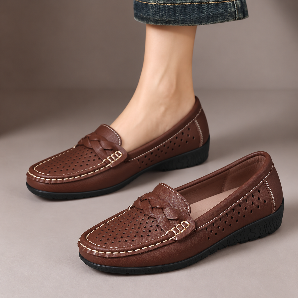 Émilie | Mocassins confort perforés