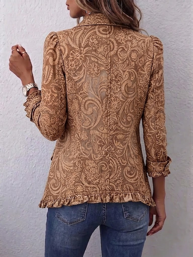Célestine | Veste fleurie