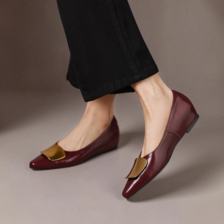 Honorine | Ballerines en cuir véritable